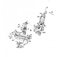 EINHELL BT-MX 1400 E Festékkeverő Robbantott rajz